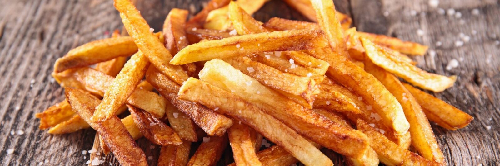 closeup shot of delicious finger chips